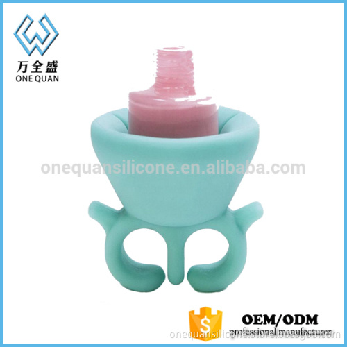 wholesale makeup nail polish holder silicone